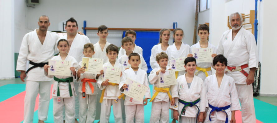 Esami di passaggio cintura 2016 al Kodokan Vallecchia